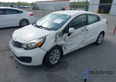 2014 Kia Rio Lx z USA, uszkodzony, nr VIN KNADM4A33E6350780